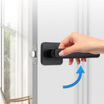 Smart Fingerprint lock YH-H160 YOUHE Finger, Password, Key, App Black