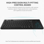 KEYBOARD+TOUCH PAD RAPOO K2800  2,4G Wireless  RUS\ENG\BLACK