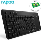 KEYBOARD+TOUCH PAD RAPOO K2800  2,4G Wireless  RUS\ENG\BLACK