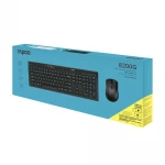 KEYBOARD+MOUSE RAPOO 8200G 2,4G Wireless Bluetooth  RUS\ENG\BLACK