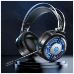 HEADSET HP H120 Gaming Wired, Microphone, RGB, Black