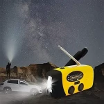 (Radioly el çyra) Emergency Crank Radio  25A  Yellow