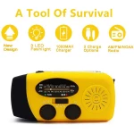 (Radioly el çyra) Emergency Crank Radio  25A  Yellow