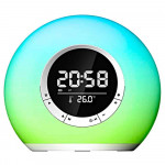 (Kalonka) SPEAKER HP PJ-02 Mini-HiFi, RGB Light, Alarm clock, Bluetooth, FM-Radio, Temperature