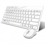 KEYBOARD+MOUSE KIT RAPOO 8000GT Bluetooth 2,4G Wireless  RUS\ENG\WHITE