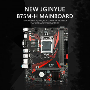 MB JGINYUE B75M-H 1155/DDR3/Sata 4/USB 4/VGA,HDMI